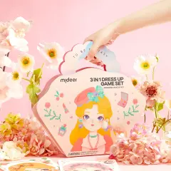 Mideer 3'ü 1 Arada Moda Gösterisi Oyun Seti - Prenses Makyajı