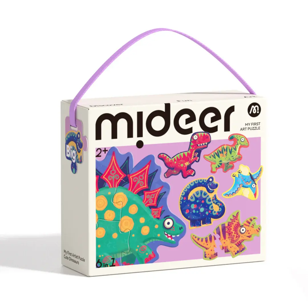 Mideer My First Puzzle - Sevimli Dinozorlar