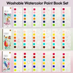 Mideer 3'ü 1 Arada Sulu Boya Resim Seti