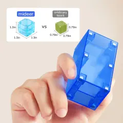 Mideer Yaratıcı Manyetik İnşaat Blokları - 46 Parça