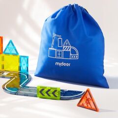 Mideer Renkli Magnetic Times - Küçük Mimar 36 Parça