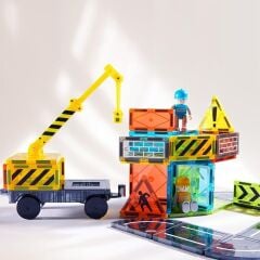 Mideer Renkli Magnetic Times - Küçük Mimar 36 Parça