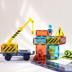 Mideer Renkli Magnetic Times - Küçük Mimar 36 Parça