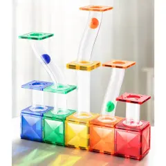 Mideer Renkli Magnetic Times - Parkur 100 Parça