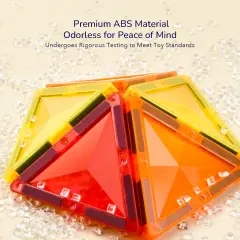 Mideer Renkli Magnetic Tiles - 60 Parça