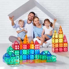 Mideer Renkli Magnetic Tiles - 100 Parça