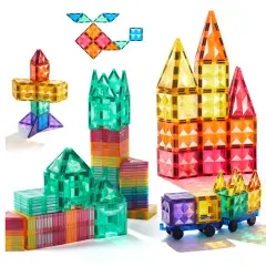 Mideer Renkli Magnetic Tiles - 100 Parça