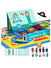 Mideer Mıknatıslı Giydirme Oyunu - Kız & Erkek