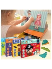 Mideer Mıknatıslı Giydirme Oyunu - Kız & Erkek