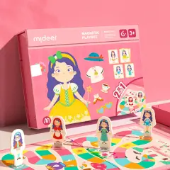 Mideer Mıknatıslı Giydirme Oyunu - Şirin Kız