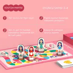 Mideer Mıknatıslı Giydirme Oyunu - Şirin Kız