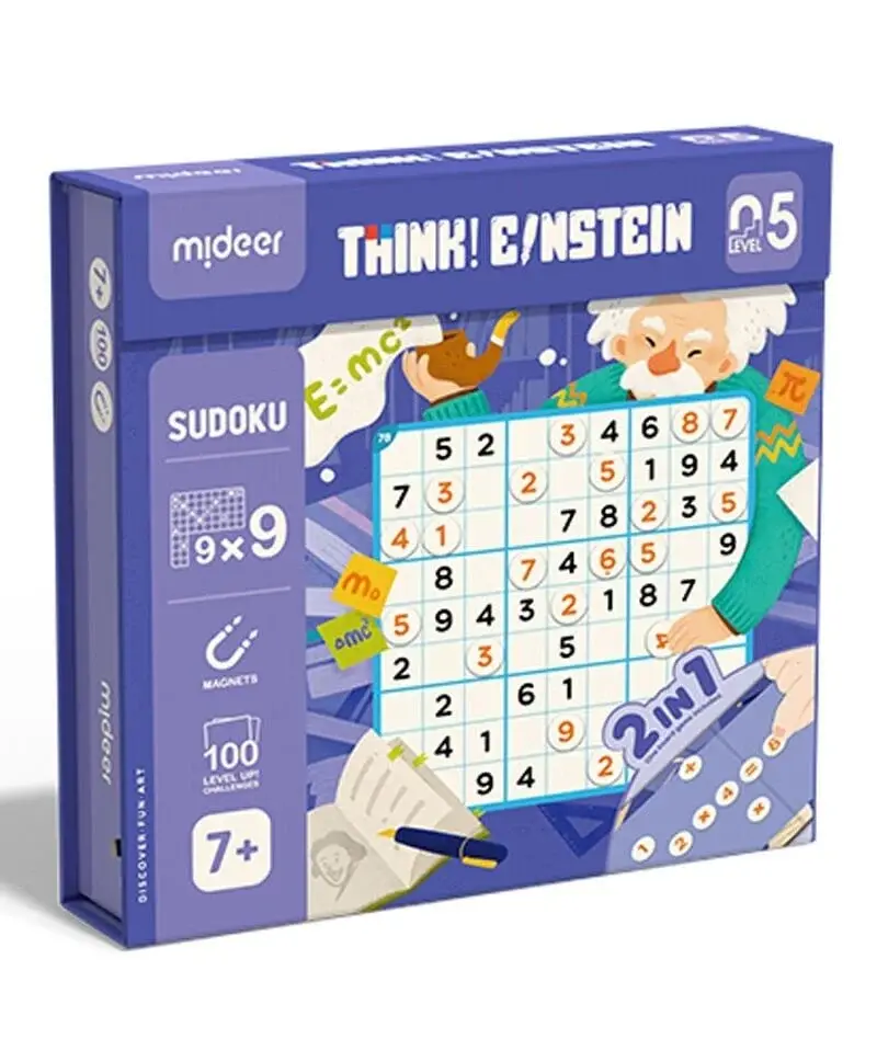 Mideer Sudoku Serisi - Düşün! Einstein