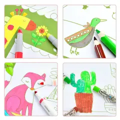 Mideer Çizim ve Boyama Kitabı - Pembe