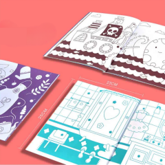 Mideer Çizim ve Boyama Kitabı - Pembe